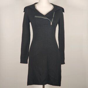 JAX  Black Long sleeve sweater dress Size S